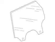 Стекло двери 83A845206A VAG