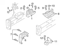 Подушка крепления двигателя VAG 5WA199262E