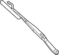 31416840 Поводок стеклоочистителя правый VOLVO