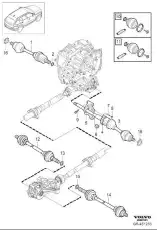 BALGSATZ 32240028 VOLVO