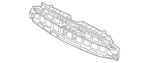 Решетка бампера VAG 8W0807233D