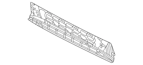 Решетка бампера VAG 8W0807683F9B9