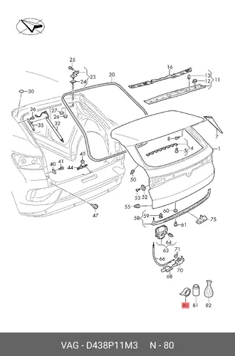 D438P11M3 TAPE VAG
