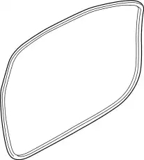 Уплотнитель двери, наружный (самоклеящийся) 8W5839911C VAG