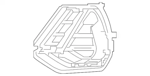 Решетка бампера VAG 83A807681D9B9