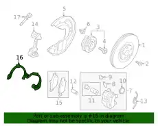BREMSSCHLAUCH 31658254 VOLVO