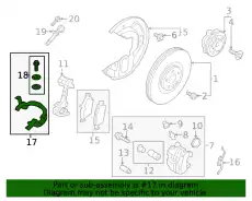 BREMSSCHLAUCH 32246626 VOLVO