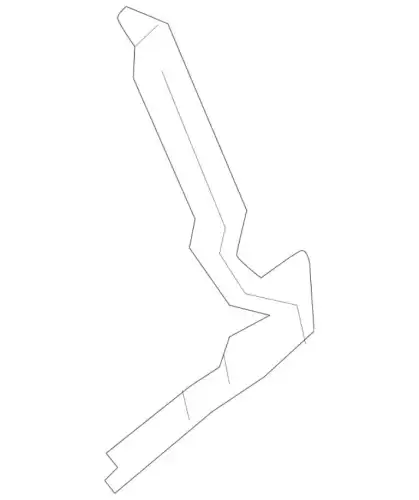 17A823301 HINGE VAG