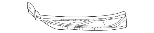 4M0807158E9B9 AIR DUCT VAG