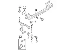 8W5807453A GUIDE VAG