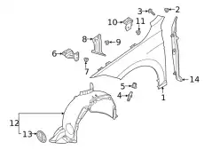 Распорка 17A809562A VAG