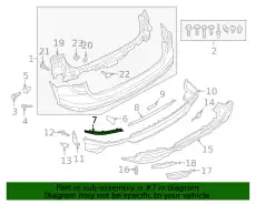 Световозвращатель 83A945105 VAG