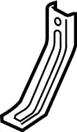 Кронштейн бампера 17A813746A VAG