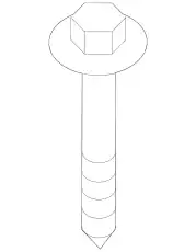 N10854901 Винт, с двойным шестигранником VAG
