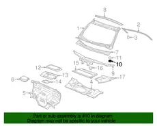 Гайка шестигранная N10015101 VAG