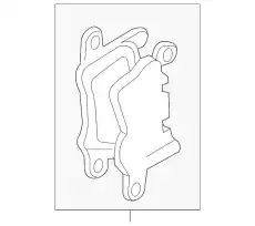 Тормозные колодки дисковые PORSCHE 971698451J