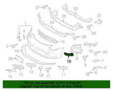 Bracket Black mat 971807985OK1 PORSCHE