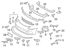 Bracket Black mat 971807985OK1 PORSCHE