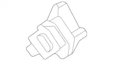 Bracket for camera 992857117 PORSCHE