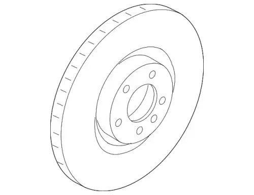 Тормозной диск PORSCHE 95B615301AA