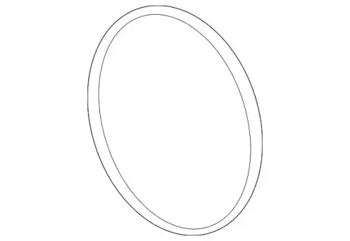 Clamping washer 9A710726401 PORSCHE