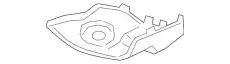 Cover cap primed 992857537AFG2X PORSCHE