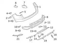 Foam part 9Y0807574 PORSCHE