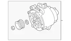 Generator 948603023EX PORSCHE