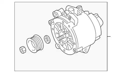 Generator 948603023EX PORSCHE