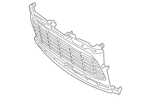 Решетка бампера PORSCHE 95B807683BHOK1