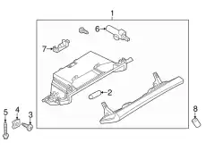 Hexagon head bolt 9A700740400 PORSCHE