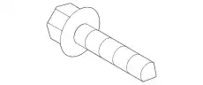  ВИНТ С ВНУТРЕННИМ TORX, САМОСТОПОРЯЩИЙСЯ PAF009379 PORSCHE