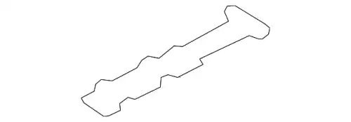 Rail 9P3915345 PORSCHE