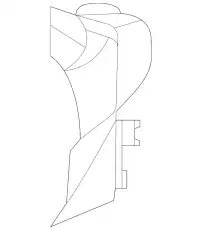 Spoiler 992407812A PORSCHE
