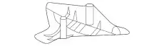 Spoiler 992407812E PORSCHE