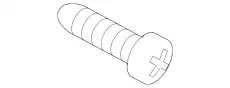 Tapping screw 9001431340A PORSCHE