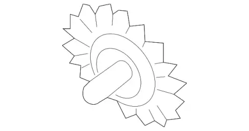 Threaded hook 9P1837359 PORSCHE