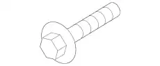 Torx screw 9A700813000 PORSCHE