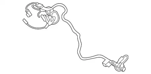 Wiring set for exterior mi 992972235AK PORSCHE