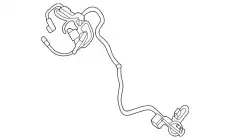 Wiring set for exterior mi 992972235AN PORSCHE