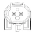 Датчик ABS MOBILETRON ABEU231