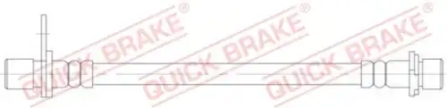 шланг тормозной 25071 QUICK BRAKE