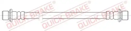 шланг тормозной 25075 QUICK BRAKE