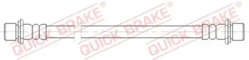 шланг тормозной 25081 QUICK BRAKE