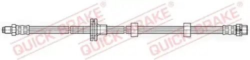 ШЛАНГ ТОРМОЗНОЙ QUICK BRAKE 37.937 (QB37937)