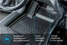 Коврики в салон RIVAL K15809001-2