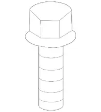 Болт N10051502 VAG