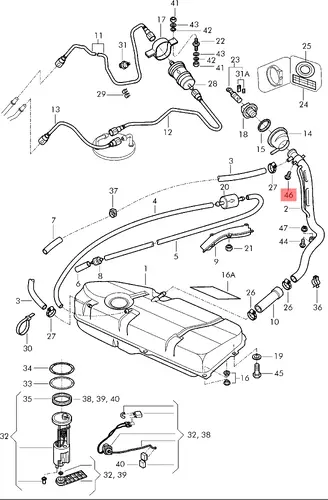 Болт NFE801469C VAG