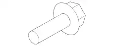ВИНТ СО СКР.ЦИЛ. M6X16 TORX N90780901 VAG