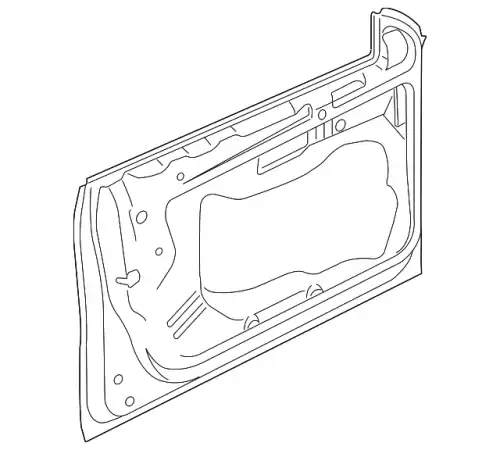 Дверь 3C8831055F VAG